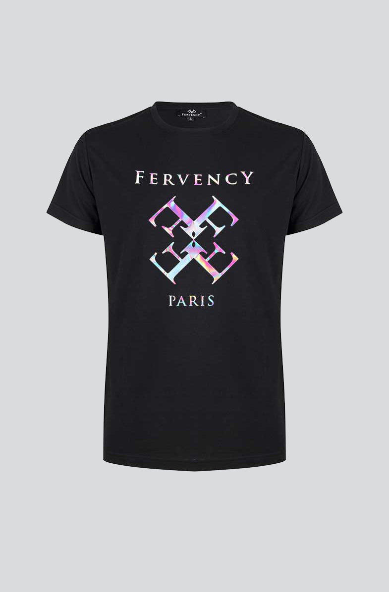 T-SHIRT ROUND NECK RAINBOW