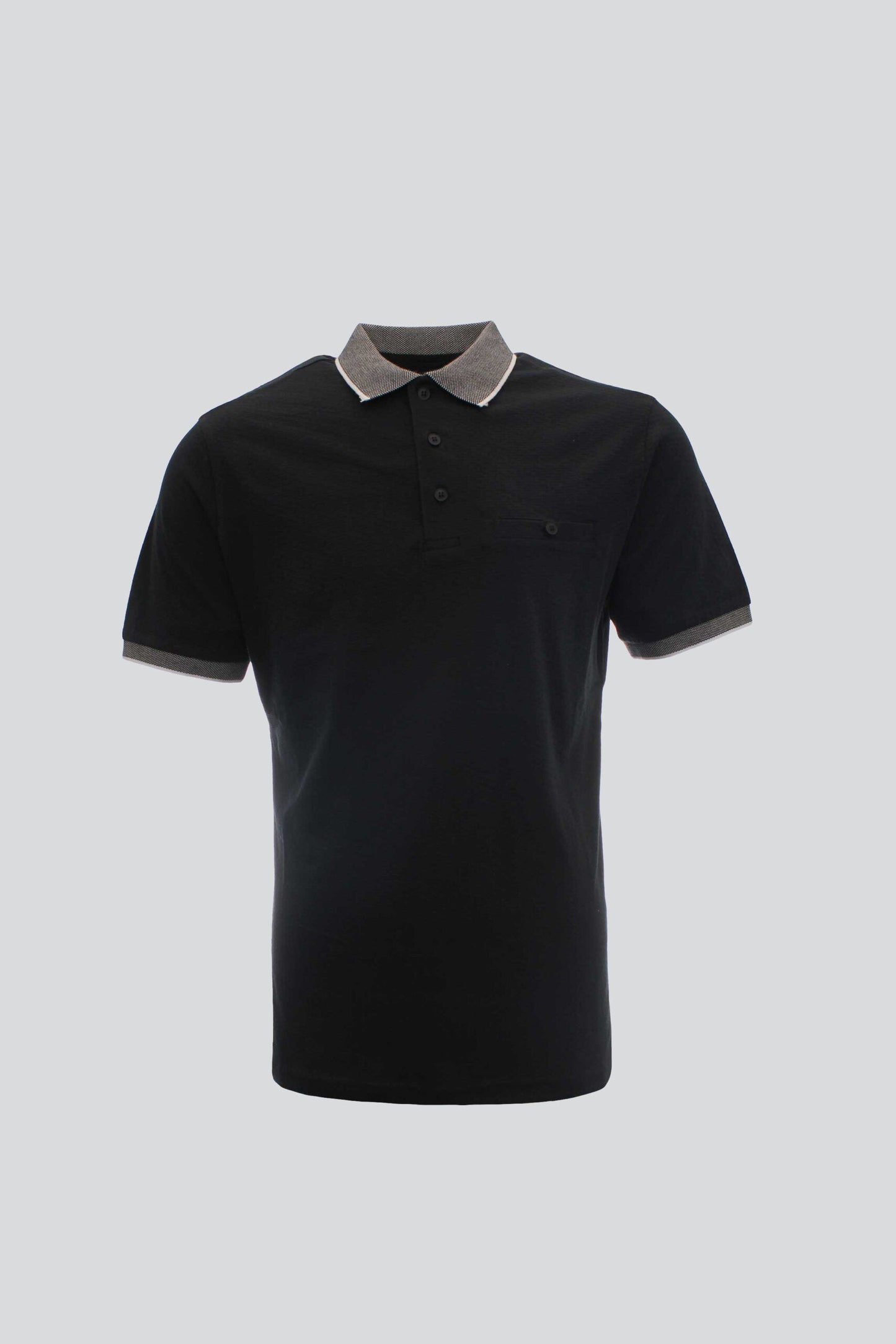 FERVENCY POLO WHITE LINE IN COLLAR