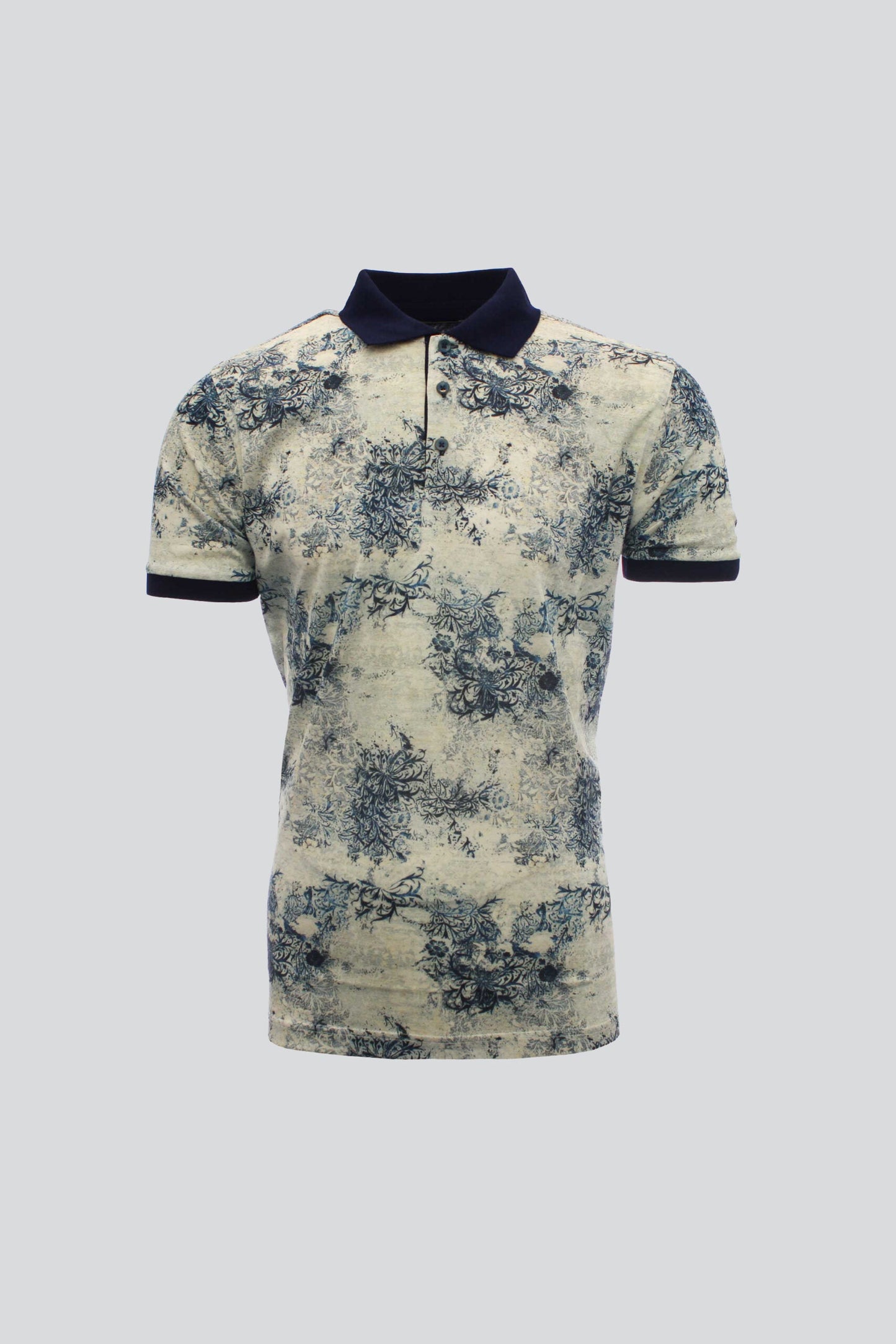 FERVENCY POLO BLUE STAINS